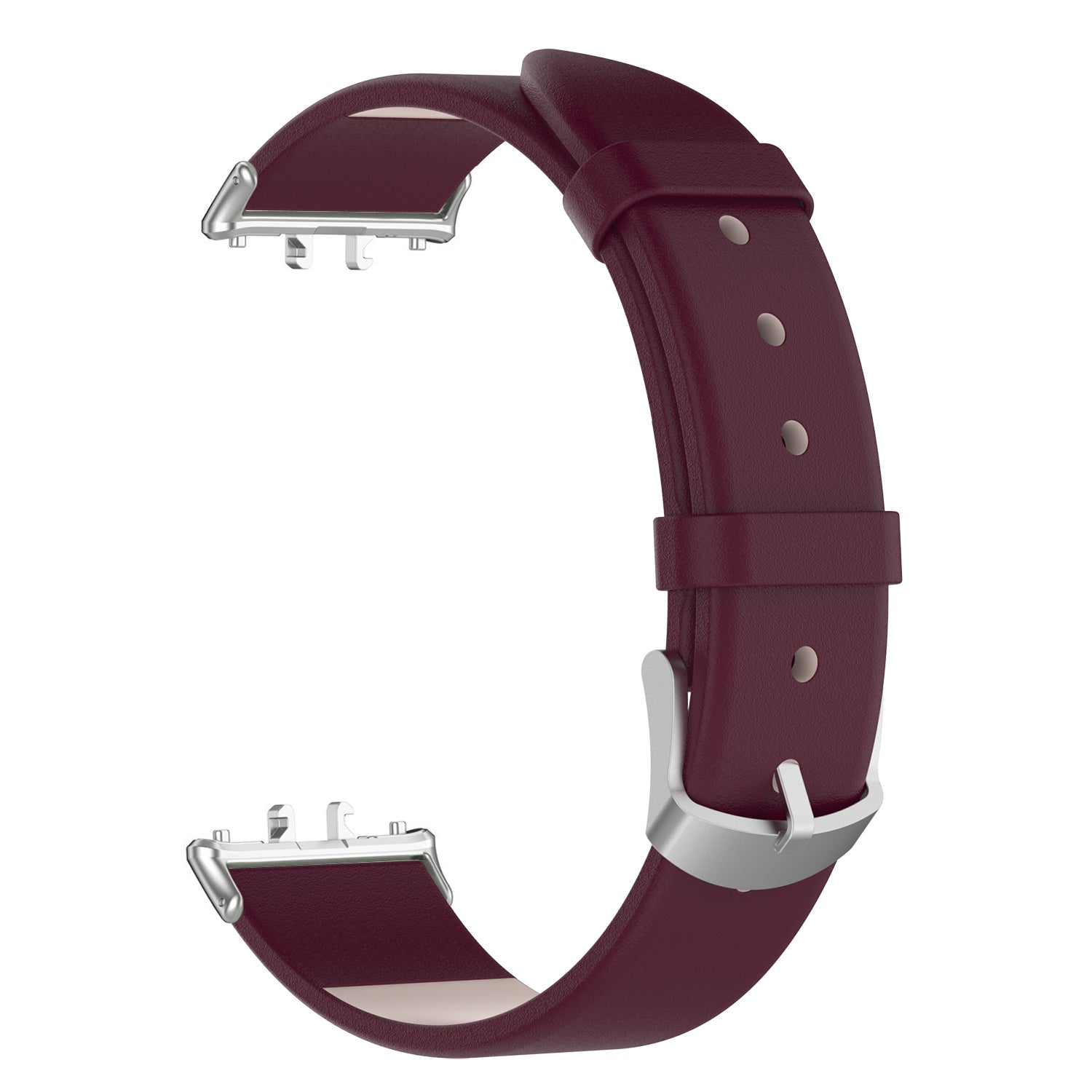 For Samsung Galaxy Fit3 SM-R390 Replacement Wrist Band Adjustable Leather Watch Strap - Dark Blue For Samsung Galaxy Fit3 SM-R390 Replacement Wrist Band Adjustable Leather Watch Strap - Dark Blue